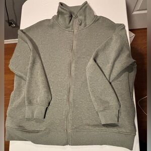 Mondetta sage green Zip-Up Sweatshirt